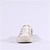 ASH Moonlight Distressed Laced Trainer - White Beige Black